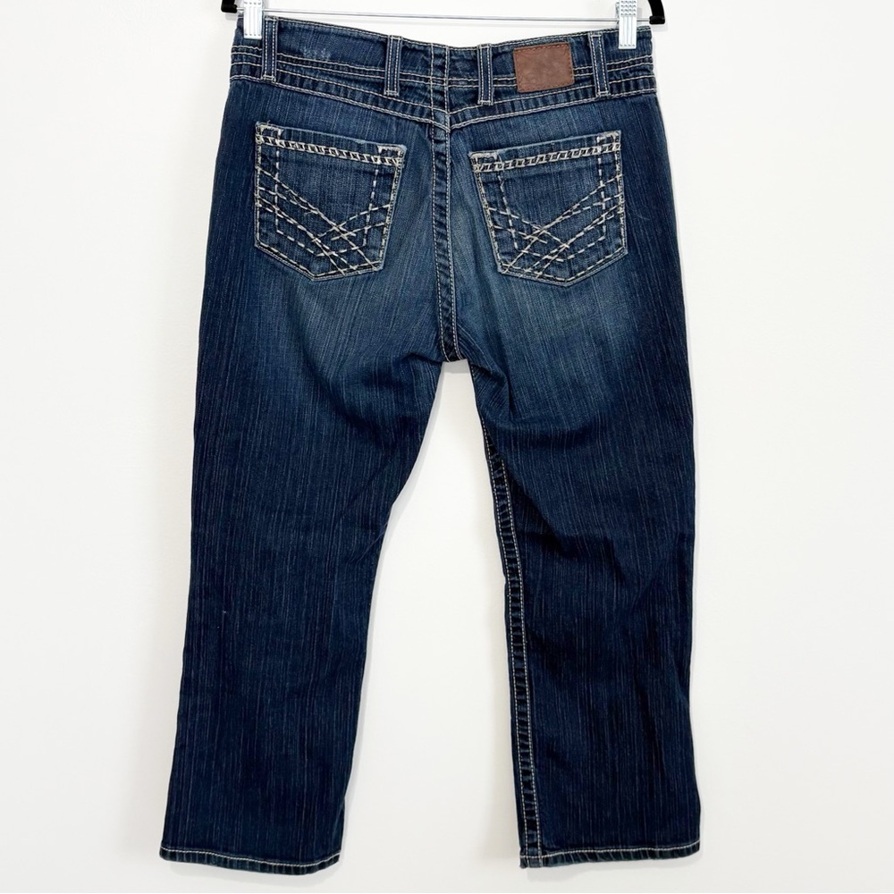 BKE Denim Jeans Harper Stretch Straight Leg Dark Wash Size 29 - Picture 2 of 12